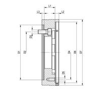 RÖHM RÖHM Bride intermédiaire CAPTIS- 32/42 Z Quantité:1