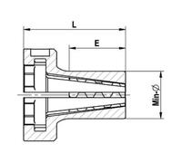 RÖHM RÖHM Manchon de serrage AGILIS 02 Min-D 32 Quantité:1