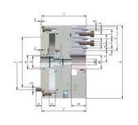 RÖHM RÖHM Mandrin de serrage PKF-150/3 ZA124,97 KH4,2 Quantité:1