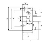 RÖHM RÖHM Mandrin DURO-M U 315/3 DIN RECHANGE POUR ID.101350 Quantité:1