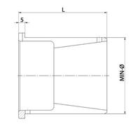 RÖHM RÖHM R-Manchon KFR-03 SPK0 GL 40, D : 39,7 Quantité:1
