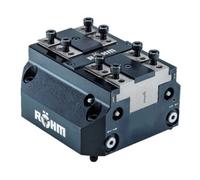 RÖHM RÖHM Serre-joint de force centré KZS-LA125X125 4XM10 H9,3 Quantité:1