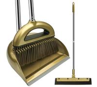 Roellgs Ensemble de 3 balais d'essuie-glace avec peigne coupe-vent vertical à long manche pour nettoyage domestique