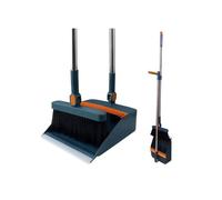 Roellgs Kit de Nettoyage de la Maison et de Balayage - Balai et Pelle avec Un Long Manche