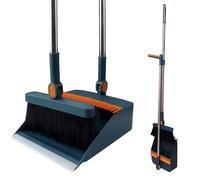 Roellgs Kit de Nettoyage de la Maison et de Balayage - Balai et Pelle avec Un Long Manche