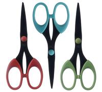 Roellgs Lot de 3 paires de ciseaux ultra tranchants avec revêtement en titane doux et confortable