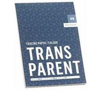 RÖMERTURM Bloc papier calque 'TRANSPARENT', A4, 50 feuilles Transparent G