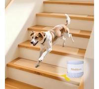 ROEOWENE 15pcs Tapis Escalier Antidérapant 10x60 Bande Antidérapante Escalier Transparent Moquette Tapis Marche Interieur Protection Ruban Adhésif Antidérapant d'escalier Bande Sécurité Autocollant