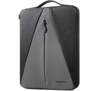 ROEPHY 14 Pouces Housse de Protection Ordinateur Portable Sac Ordi Pochette Tablette pour 14" Acer Chromebook/IdeaPad ThinkPad/HP Pavilion EliteBook/MacBook Air 15 M3 M2 / Dell, Noir + Gris
