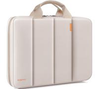 ROEPHY 17 Pouces Housse Ordinateur Pochette PC Portable Sac Ordinateur pour 17"-17.3" Notebook/Chromebook/Ultrabook/Gamebook/Dell XPS 17 / LG Gram 17 / Razer Blade 17, Beige
