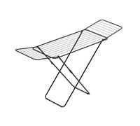 Rörets Ètendoir Tony - Ailes verrouillables - Verrouillage de sécurité - 50 x 181 x 92 cm - Surface sèche 18 m - Design et qualité de la Marque la Plus Forte de Suède (Noir)