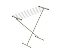 Rörets Séchoir à linge compact - Beige nacré - Crochet de rangement - Prend peu de place - 90 x 32 x 83 cm - Surface de séchage de 5,5 m - Design et qualité de la marque suédoise la plus forte