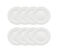 Rörstrand Assiette à dessert Swedish Grace Ø17 cm lot de 8 - Neige (blanc)