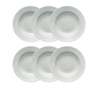 Rörstrand Assiette creuse Swedish Grace 25 cm lot de 6 Brume(gris) Assiette creuse Swedish Grace 25 cm lot de 6 Brume(gris)