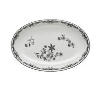 Rörstrand Plat à service Ostindia Svart oval 22x33 cm Noir