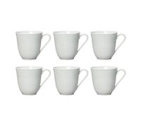 Rörstrand Tasse Swedish Grace lot de 6 Brouillard (gris) Brouillard (gris)