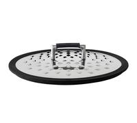 RÖSLE 91498 Couvercle anti-éclaboussures en acier inoxydable 18/10 24/28 Gris