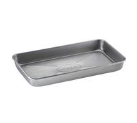 RÖSLE Barbecue Barquette Universelle Professionnelle, Barquette en Acier Inoxydable de Haute Qualité avec un Rebord Haut pour Mariner, Servir ou Comme Égouttoir pour les Barbecues au Gaz et au Charbon