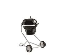 RÖSLE Barbecue Boule à Charbon de Bois No.1 Air F50, Gril à Charbon de Haute Qualité avec Système de Contrôle de l'Air, Charnière de Couvercle, Thermomètre de Couvercle