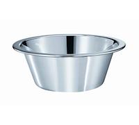 RÖSLE Bassine Conique - Design Professionnel en Inox 18/10 avec Bord Verseur - Pour la Préparation et la Conservation d'Aliments - Passe au lave-vaisselle, 27 cm, Argenté
