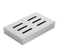 RÖSLE Boîte de Fumage, Fumoir de Haute Qualité pour un Goût Fumé Aromatique dans la Viande, Fumer sur des Grils à Gaz et à Charbon, en Acier Inoxydable 18/10