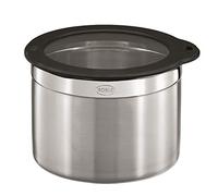 RÖSLE Boîte Repas - Boîte Alimentaire en Acier Inoxydable 18/10 pour la Conservation d'Aliments - Bocal Hygiénique et Neutre en Goût - Passe au Lave-vaisselle - 16 cm (L), 12 cm (H)