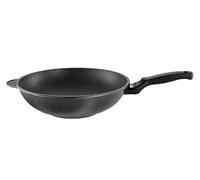 RÖSLE CADINI Wok, Poêle à Frire Haut de Gamme avec Revêtement Anti-Adhésif et résistant aux Rayures ProResist, Aluminium recyclé, Compatible Induction, Passe au Lave-Vaisselle, 32 cm