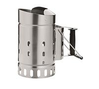 RÖSLE Cheminée D’Allumage, Allume-Charbon de Haute Qualité en Acier Inoxydable, Protection Contre les Étincelles, Poignée avec Écran Thermique, Support de Fixation