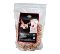 RÖSLE copeaux de Fumage Rhum-Cerise, 750 g, pour boîte à Fumer sur fumoirs, Grils à Charbon et à gaz, fumigène, Bois Naturel, Marron