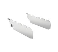 RÖSLE Coupe-vent Primezone VIDERO, Support pour brochettes haut de gamme ainsi que coupe-vent, protection contre les éclaboussures, acier inoxydable