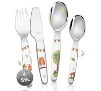 Rösle Kinderbesteck Waldfreunde 4-teilig