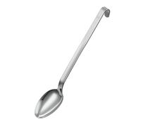 RÖSLE Cuillère droite, louche de cuisine avec manche à crochet pour arroser des mets, acier inoxydable 18/10, passe au lave-vaisselle, 31,5 Cm