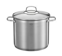 RÖSLE ELEGANCE Casserole à légumes/fête, en acier inoxydable de qualité supérieure, pour cuisiner de grandes quantités, 13 l, acier inoxydable 18/10, graduation intérieure, compatible avec l'induction