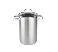 Rösle Elegance Cuit-Pâtes- Cuit-Asperges, Faitout, Marmite, Cocotte, Acier Inoxydable, Transparent, 16 cm, 13198