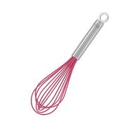 RÖSLE Fouet Pink Charity Edition - Fouet Professionnel en Acier Inoxydable 18/10 - Poignée en Silicone Rose, Résistante à la Chaleur - 27 cm