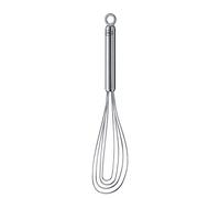 RÖSLE Fouet plat, fouet de haute qualité pour de petites quantités dans des récipients plats, acier inoxydable 18/10, lavable au lave-vaisselle, 22 cm