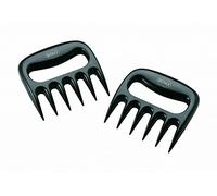Rösle Fourchettes à pulled pork – Haute qualité, polycarbonate, lavables au lave-vaisselle – Noir