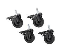 RÖSLE Roues Premium VIDERO, 4 pièces, surface de roulement en TPR de haute qualité, robuste et durable, pivotantes à 360°, pour tous les modèles VIDERO et ARTISO