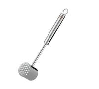 RÖSLE Marteau à Viande - Maillet Professionnel pour Attendrir la Viande - Acier Inoxydable 18/10 - Très brillant/mat - Passe au lave-vaisselle, Argenté