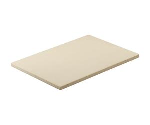 RÖSLE Pierre à pizza rectangulaire, de haute qualité en cordiérite pour la préparation de pizzas, tartes flambées, pain etc. sur le gril ou dans le four, 42 x 30 cm