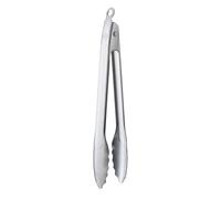 RÖSLE Pince à barbecue, pince à gril avec système de verrouillage breveté pour griller, cuisiner et servir, 30 cm, acier inoxydable, passe au lave-vaisselle, argentée