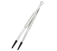 RÖSLE Pince Siliconée, Pince Haut de Gamme pour Saisir et Retourner Les Aliments à Bouillir ou à Griller avec Précision, Acier Inoxydable 18/10, Silicone, Passe au Lave-Vaisselle