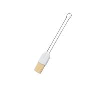 RÖSLE Pinceau à pâtisserie, pinceau de haute qualité avec des poils naturels purs pour graisser et glacer, manche en fil métallique, acier inoxydable 18/10, 2,5 cm
