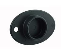 RÖSLE Poussoir pour râper et trancher efficacement, creux pour une tenue idéale, polypropylène, passe au lave-vaisselle, Noir