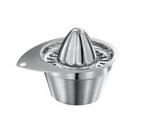 Rösle Presse-citron manuel – Inox 18/10, récipient extra-large, lave-vaisselle, jaune
