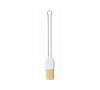 Rösle RS12468 Pinceau soie 3,5 cm -, Argent/Blanc/Brun