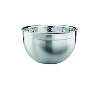 RÖSLE Saladier Haut - Saladier en inox 18/10 avec Bord Verseur - Pour la Préparation et la Conservation d'Aliments - Passe au lave-vaisselle, 28 cm, Argenté