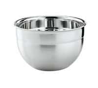 RÖSLE Saladier Haut - Saladier en inox 18/10 avec Bord Verseur - Pour la Préparation et la Conservation d'Aliments - Passe au lave-vaisselle, 12 cm, Silver