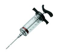 RÖSLE Seringue à sauce et marinade, de qualité supérieure pour 50 ml de marinade de viande, pour un arôme intense, acier inoxydable 18/10, polypropylène, longueur 22,5 cm, lavable au lave-vaisselle