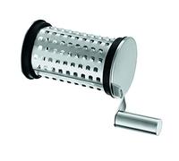 RÖSLE Tambour moyen pour moulin à fromage, gros copeaux, pour râper fromage et chocolat, acier inoxydable 18/10, passe au lave-vaisselle, Gris